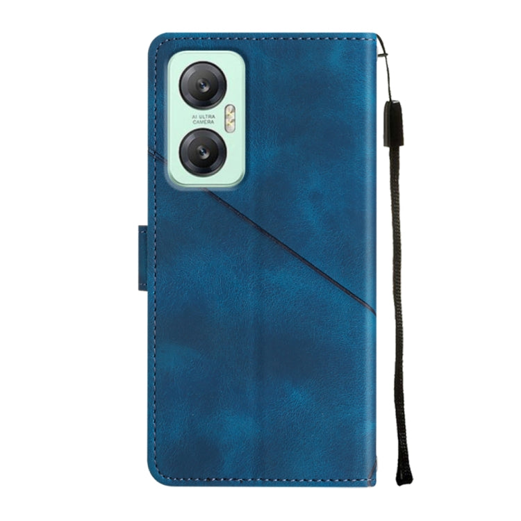 For Infinix Hot 20 5G X666 Skin-feel Embossed Leather Phone Case