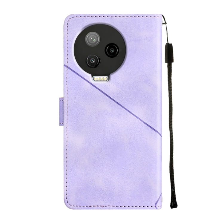 For Infinix Note 12 Pro 4G Skin-feel Embossed Leather Phone Case