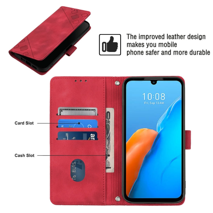 For Infinix Note 12 Pro 4G Skin-feel Embossed Leather Phone Case