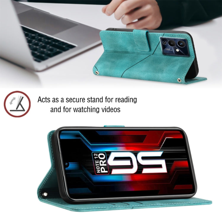 For Infinix Note 12 5G / Note 12 Pro 5G Skin-feel Embossed Leather Phone Case