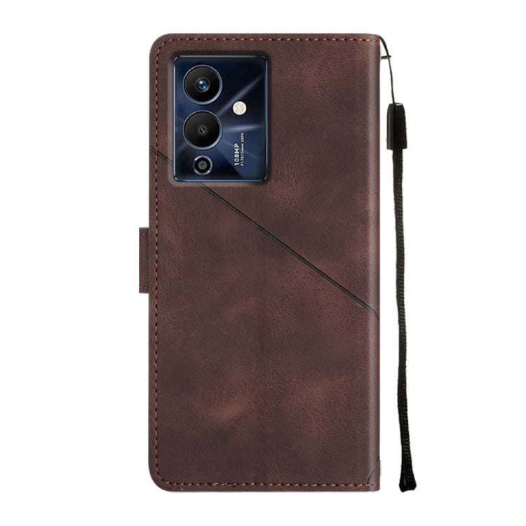 For Infinix Note 12 5G / Note 12 Pro 5G Skin-feel Embossed Leather Phone Case