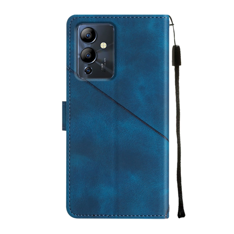 For Infinix Note 12i X6819 Skin-feel Embossed Leather Phone Case