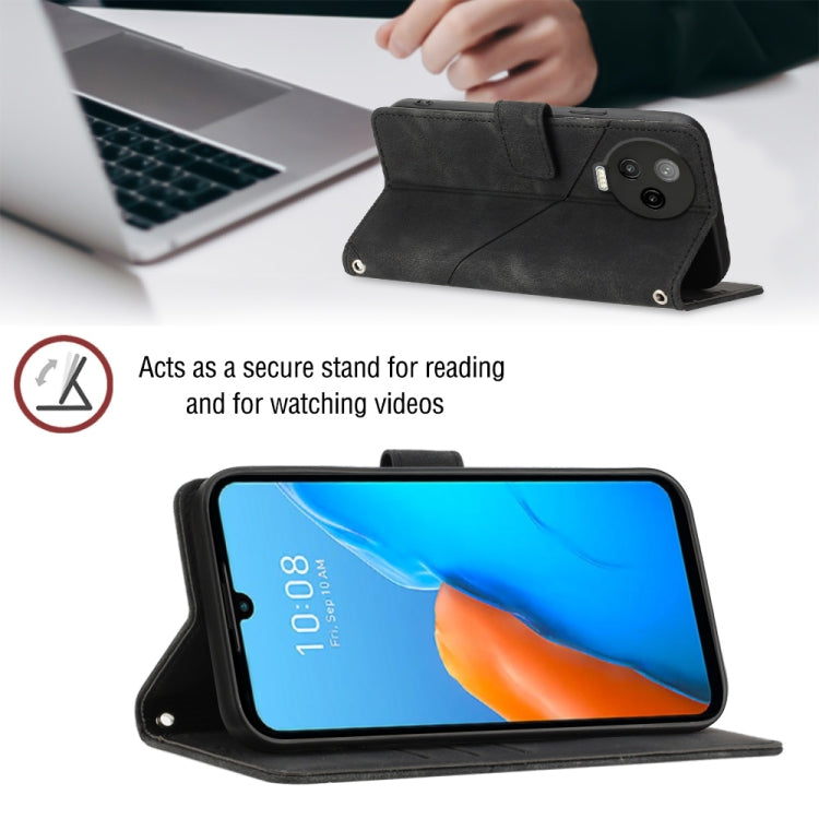 For Infinix Note 20 X676C Skin-feel Embossed Leather Phone Case