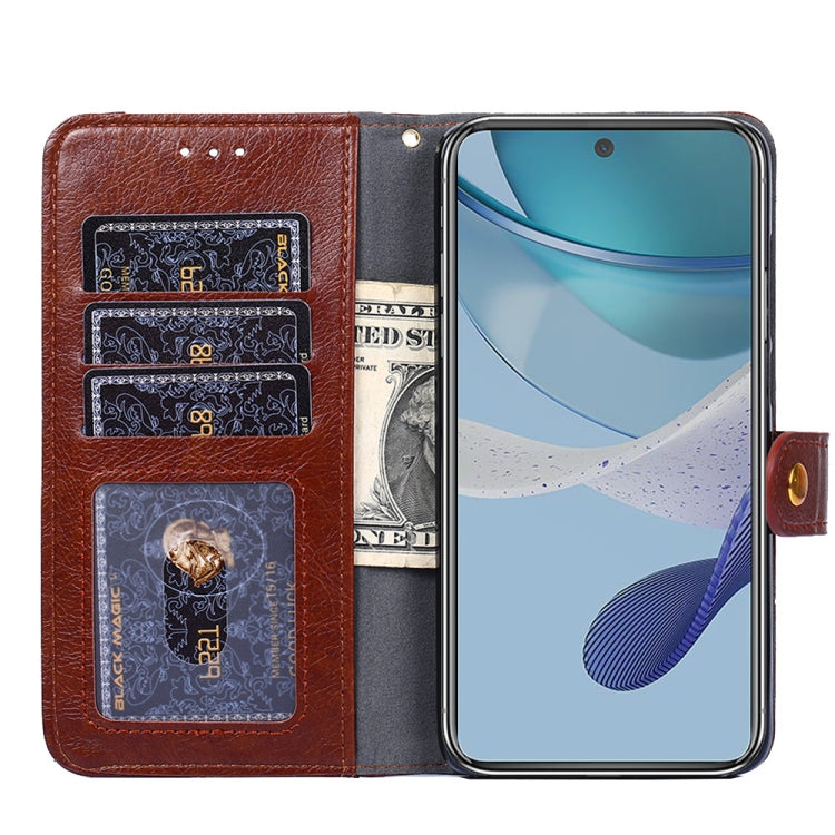 For OnePlus Ace 2/11R Zipper Bag Leather Phone Case