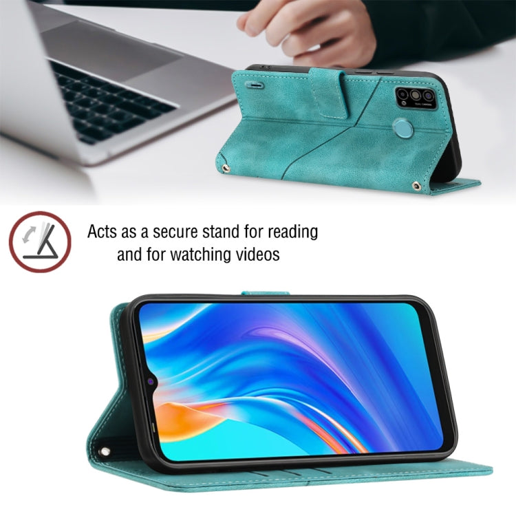 For Tecno Spark Go 2021 Skin-feel Embossed Leather Phone Case