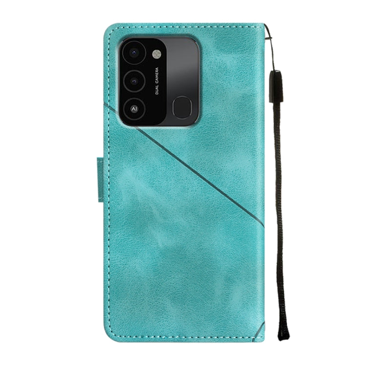 For Tecno Spark Go 2022 Skin-feel Embossed Leather Phone Case