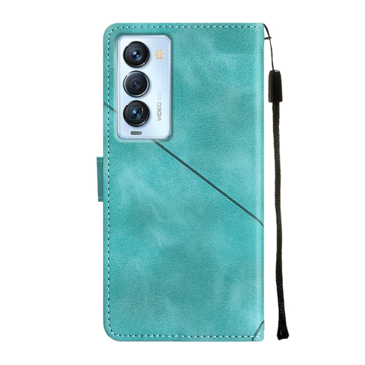 For Tecno Camon 18 Premier Skin-feel Embossed Leather Phone Case