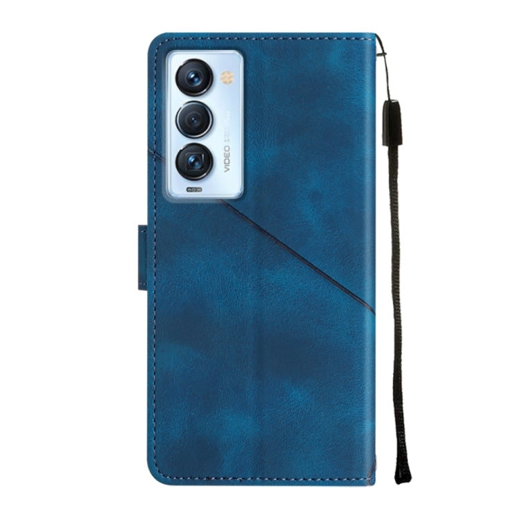 For Tecno Camon 18 Premier Skin-feel Embossed Leather Phone Case