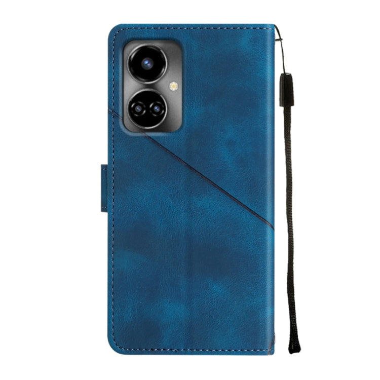 For Tecno Camon 19 Skin-feel Embossed Leather Phone Case