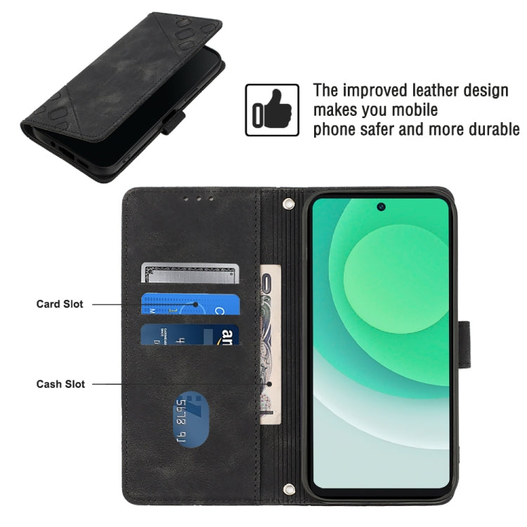 For Tecno Camon 19 Skin-feel Embossed Leather Phone Case