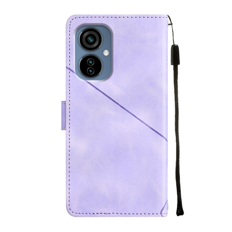 For Tecno Camon 19 Neo Skin-feel Embossed Leather Phone Case