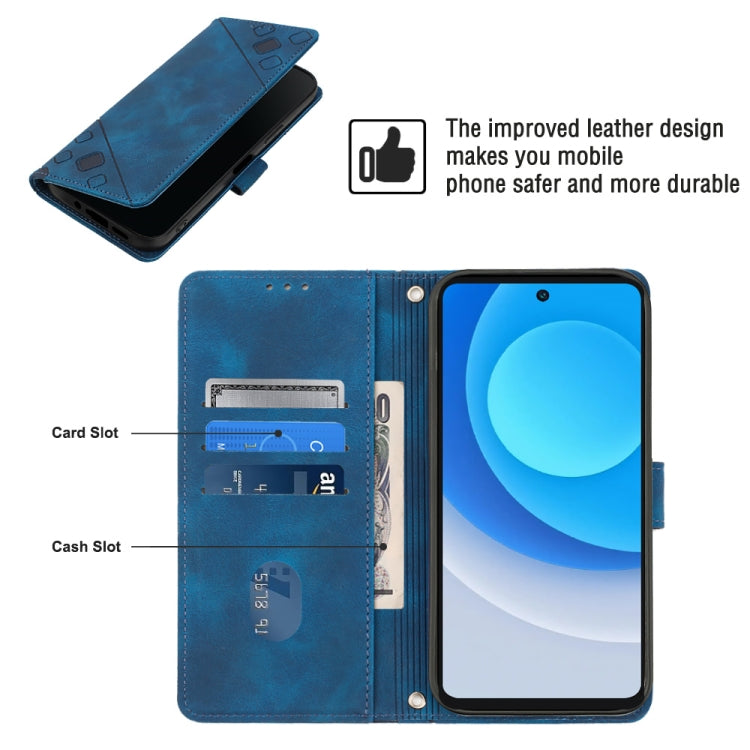 For Tecno Camon 19 Neo Skin-feel Embossed Leather Phone Case