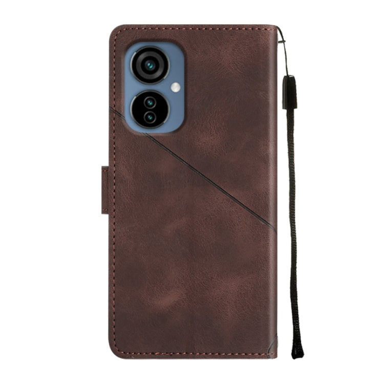 For Tecno Camon 19 Neo Skin-feel Embossed Leather Phone Case
