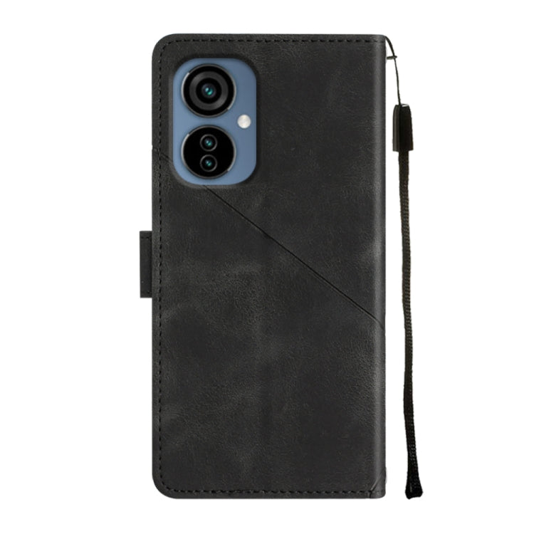 For Tecno Camon 19 Neo Skin-feel Embossed Leather Phone Case