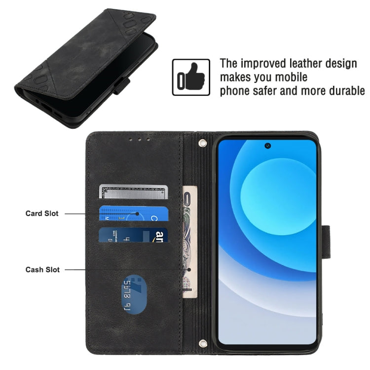 For Tecno Camon 19 Neo Skin-feel Embossed Leather Phone Case