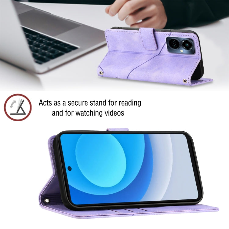 For Tecno Camon 19 Pro 5G Skin-feel Embossed Leather Phone Case