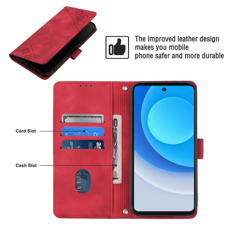 For Tecno Camon 19 Pro 5G Skin-feel Embossed Leather Phone Case