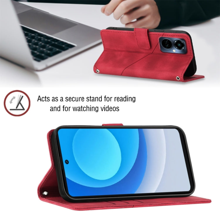 For Tecno Camon 19 Pro 5G Skin-feel Embossed Leather Phone Case