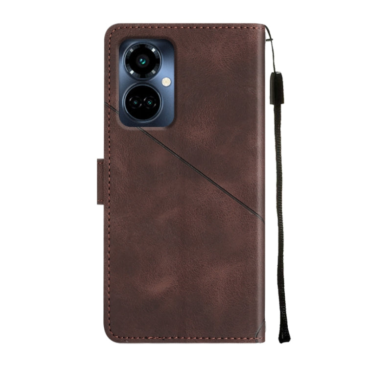 For Tecno Camon 19 Pro 5G Skin-feel Embossed Leather Phone Case