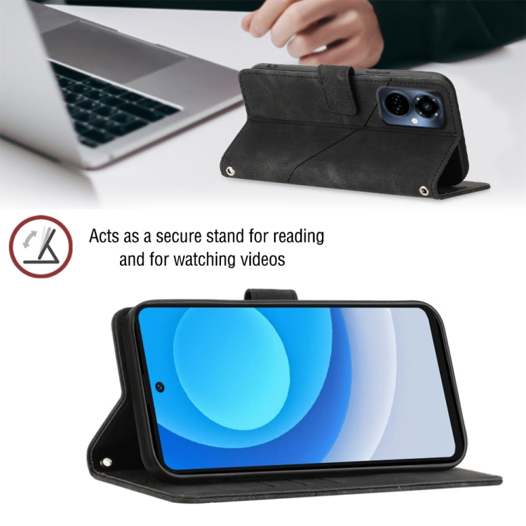 For Tecno Camon 19 Pro 5G Skin-feel Embossed Leather Phone Case