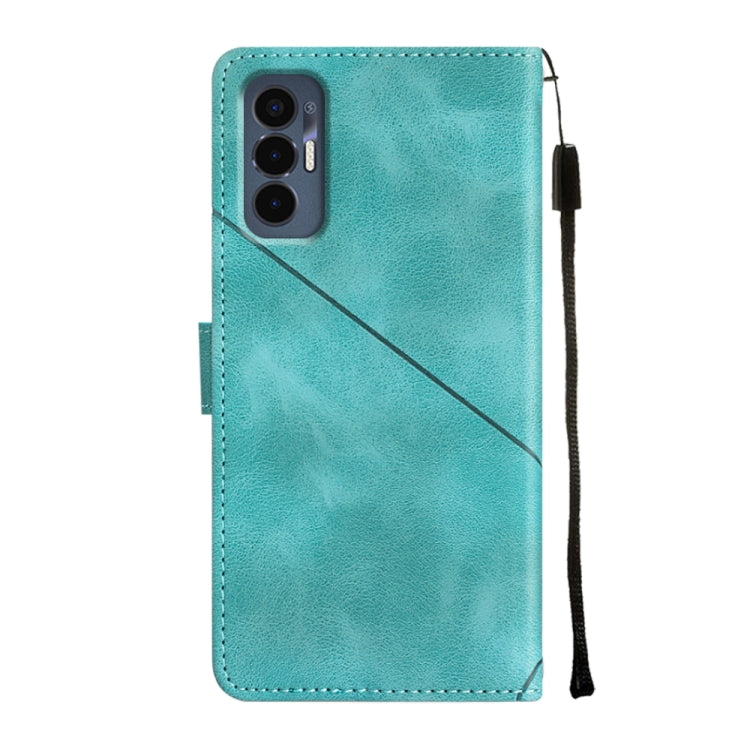For Tecno Pova 3 LE7 Skin-feel Embossed Leather Phone Case