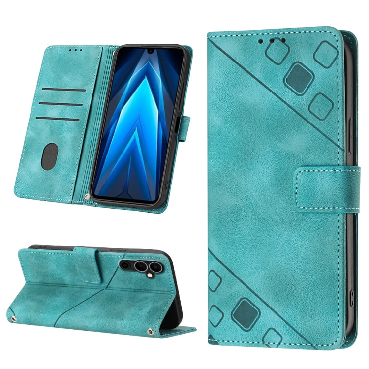 For Tecno Pova Neo 2 LG6n Skin-feel Embossed Leather Phone Case