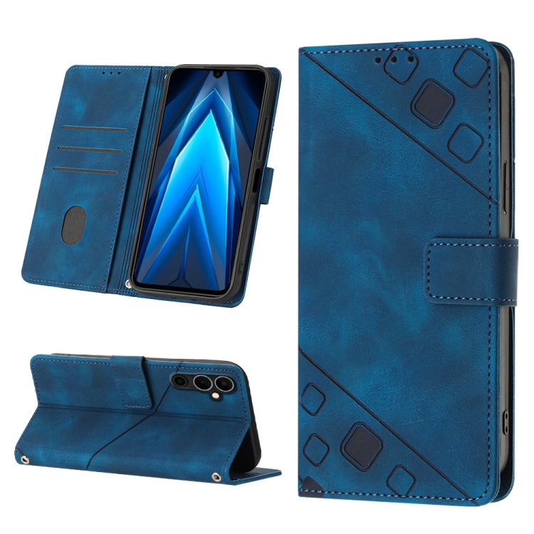For Tecno Pova Neo 2 LG6n Skin-feel Embossed Leather Phone Case