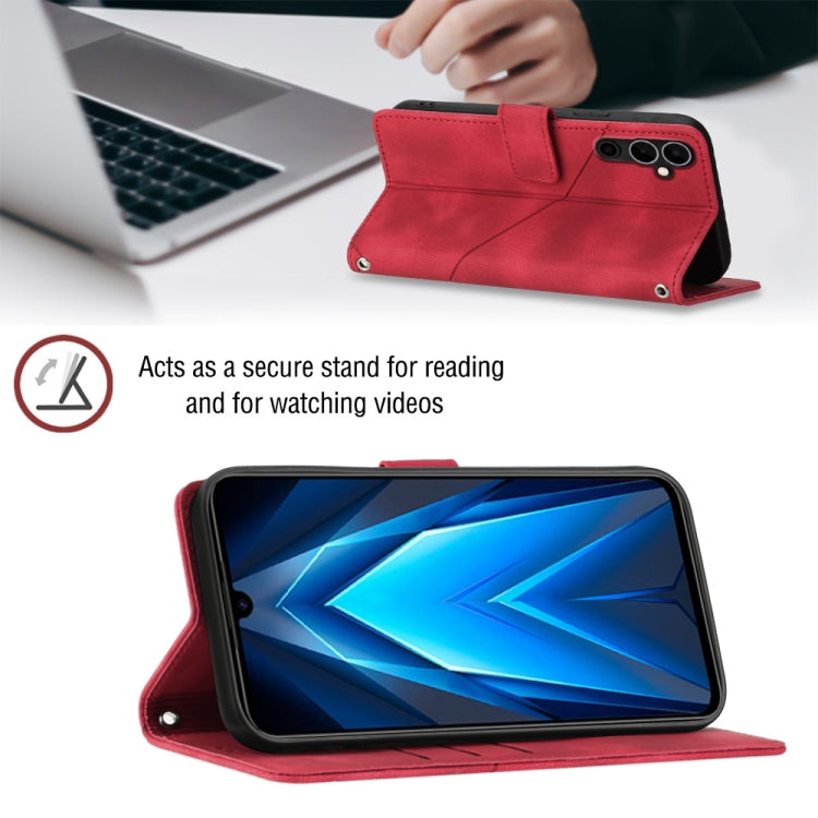 For Tecno Pova Neo 2 LG6n Skin-feel Embossed Leather Phone Case
