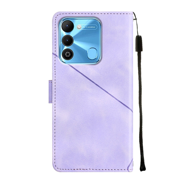 For Tecno Spark 9 KG5p Skin-feel Embossed Leather Phone Case