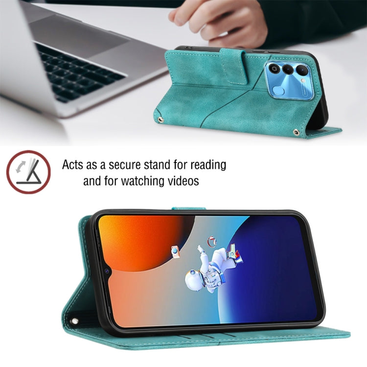 For Tecno Spark 9 KG5p Skin-feel Embossed Leather Phone Case