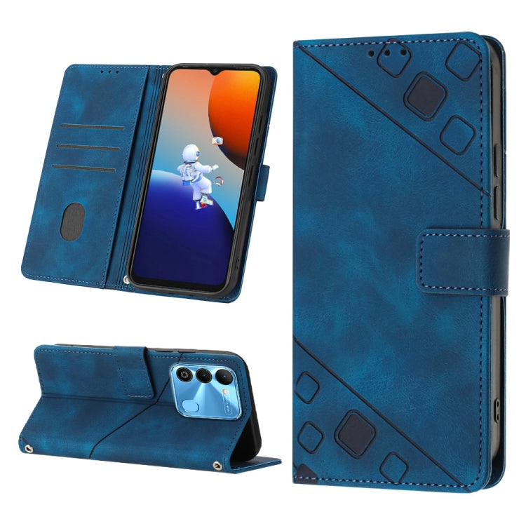 For Tecno Spark 9 KG5p Skin-feel Embossed Leather Phone Case