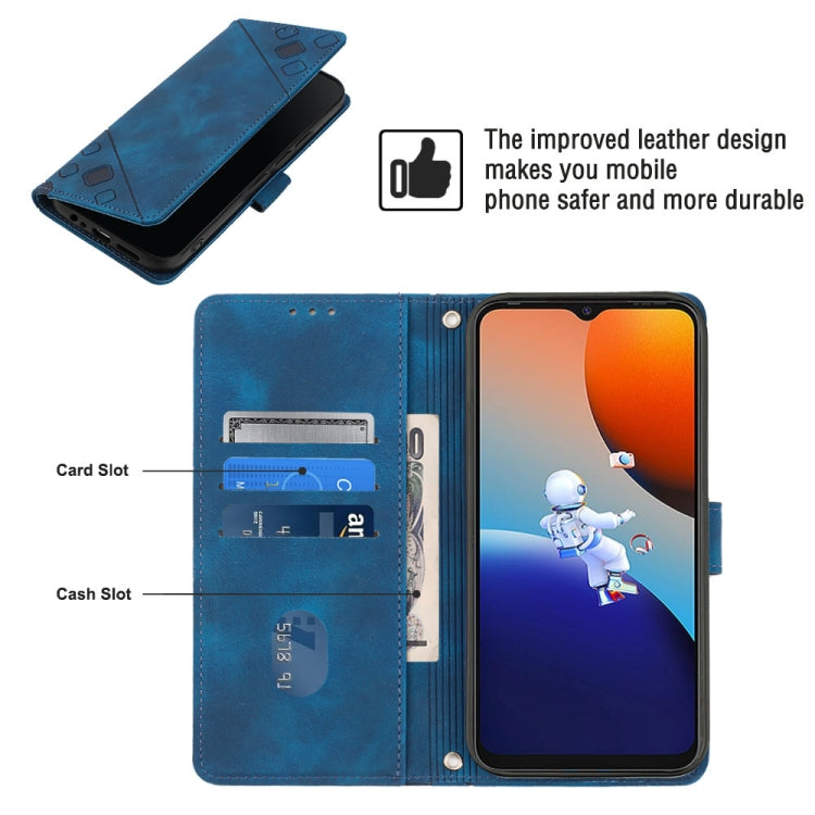For Tecno Spark 9 KG5p Skin-feel Embossed Leather Phone Case