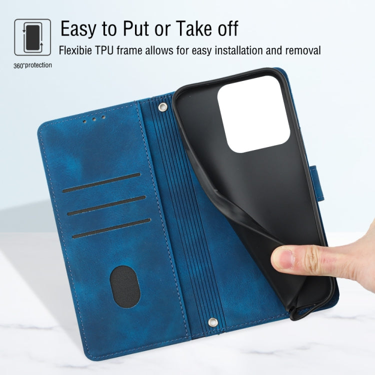 For Tecno Spark 9 KG5p Skin-feel Embossed Leather Phone Case
