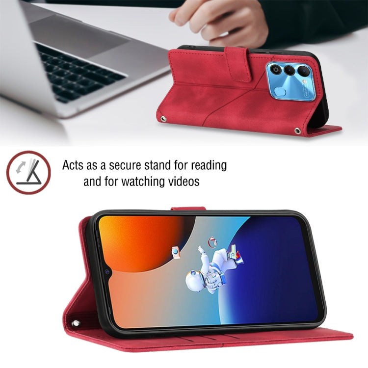 For Tecno Spark 9 KG5p Skin-feel Embossed Leather Phone Case