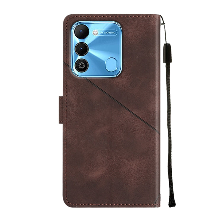 For Tecno Spark 9 KG5p Skin-feel Embossed Leather Phone Case