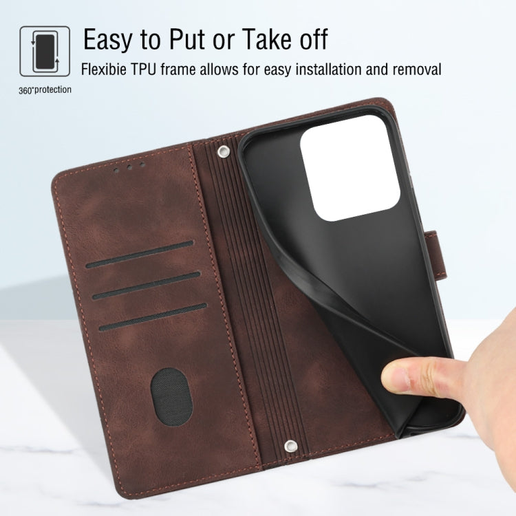 For Tecno Spark 9 KG5p Skin-feel Embossed Leather Phone Case