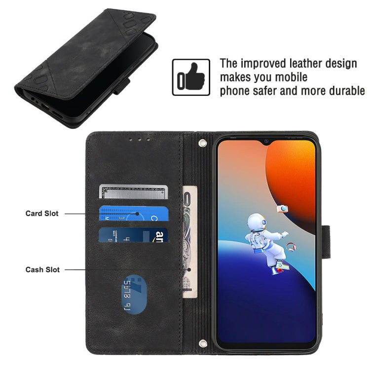For Tecno Spark 9 KG5p Skin-feel Embossed Leather Phone Case
