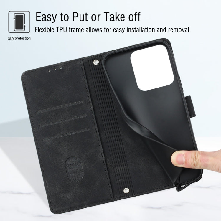 For Tecno Spark 9 KG5p Skin-feel Embossed Leather Phone Case