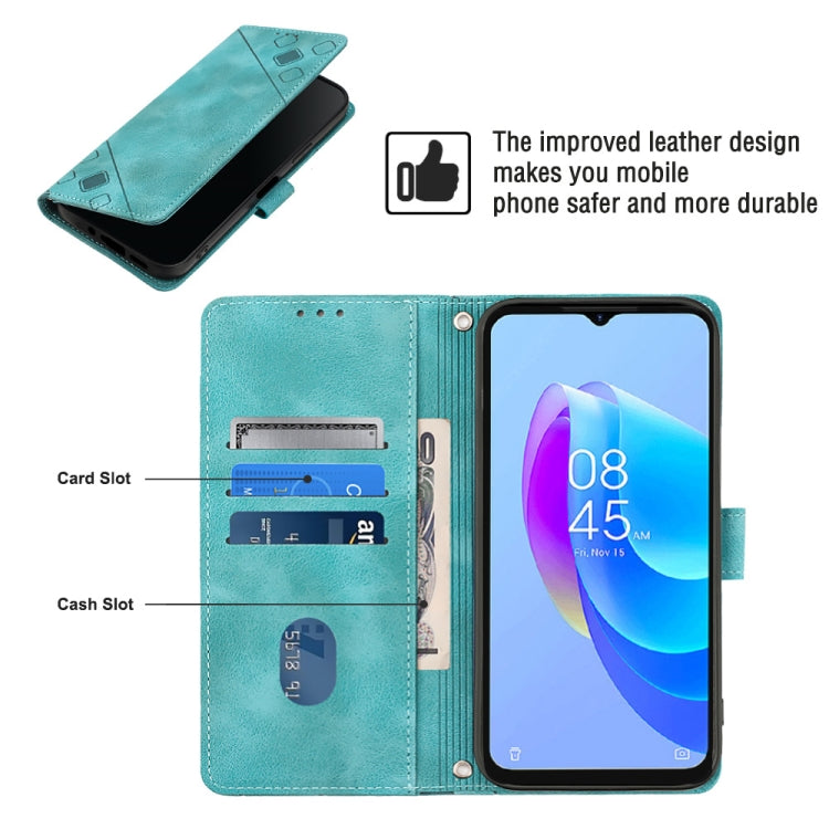 For Tecno Spark 9 Pro / Spark 9T Skin-feel Embossed Leather Phone Case