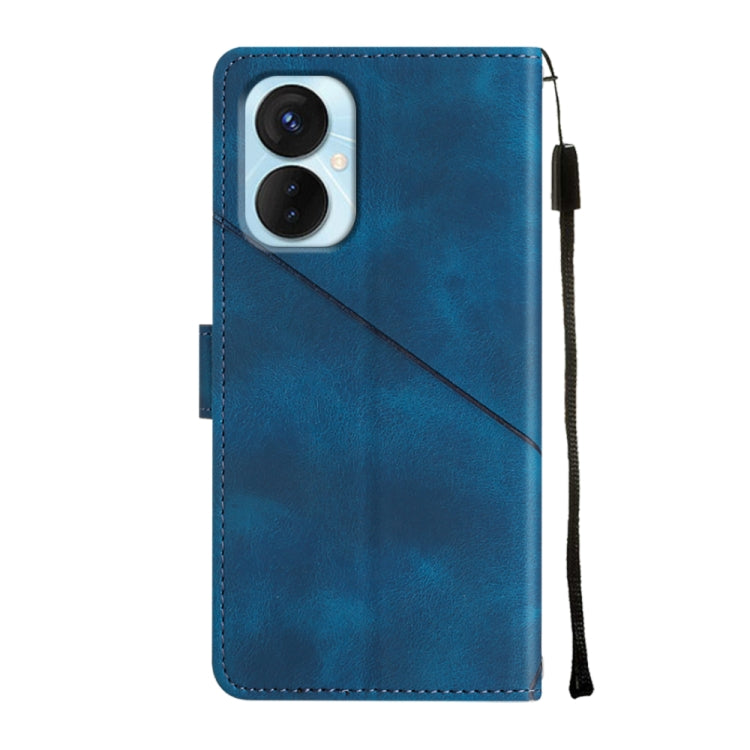 For Tecno Spark 9 Pro / Spark 9T Skin-feel Embossed Leather Phone Case