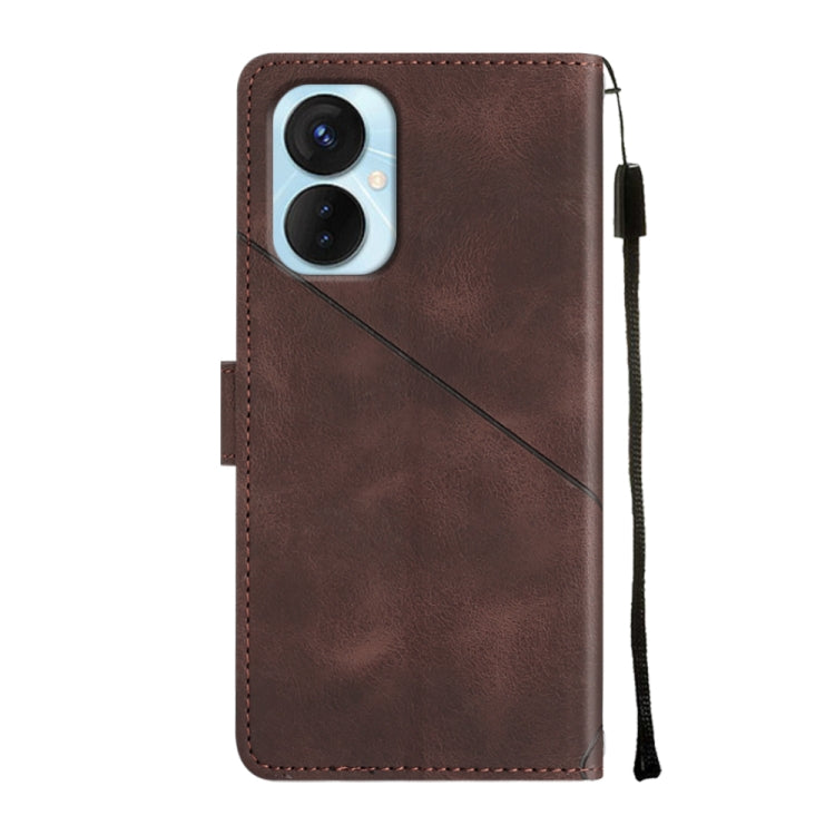 For Tecno Spark 9 Pro / Spark 9T Skin-feel Embossed Leather Phone Case