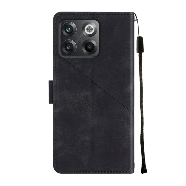 For OnePlus 10T 5G Skin-feel Embossed Leather Phone Case