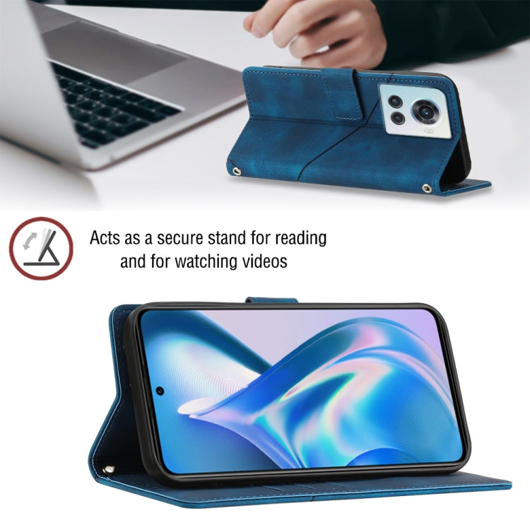 For OnePlus ACE 5G Skin-feel Embossed Leather Phone Case