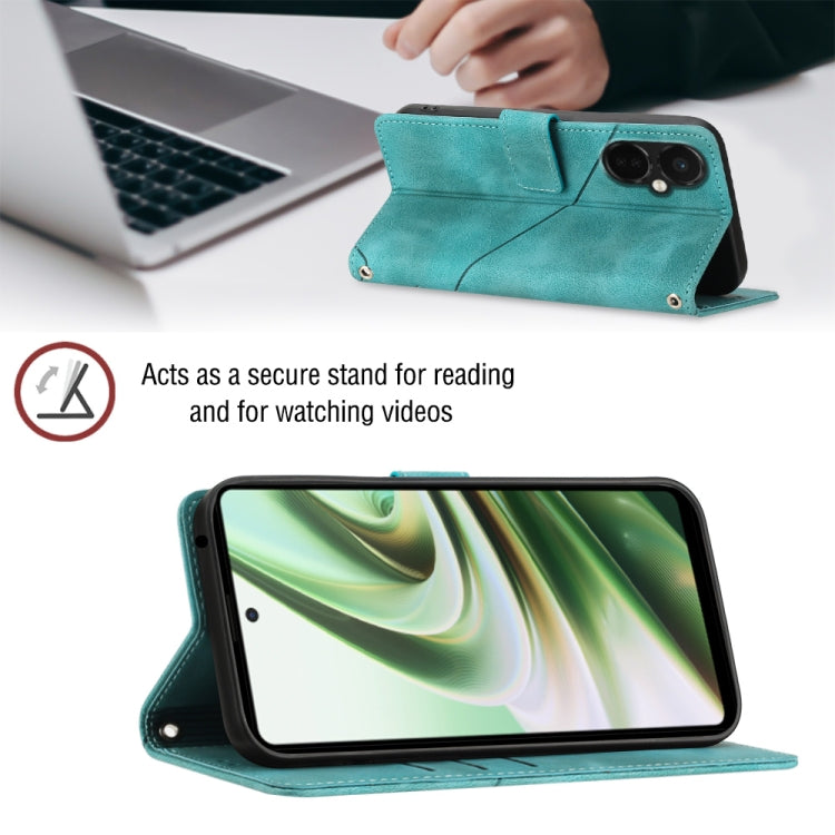 For OnePlus Nord CE 3 5G Skin-feel Embossed Leather Phone Case