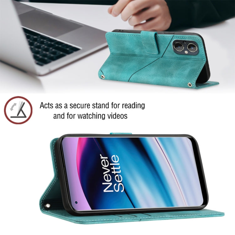 Skin-feel Embossed Leather Phone Case For OnePlus Nord N20 5G / OPPO Reno7 Z / Reno7 Lite / Reno8 Lite 5G Global/ F21 Pro 5G Indian