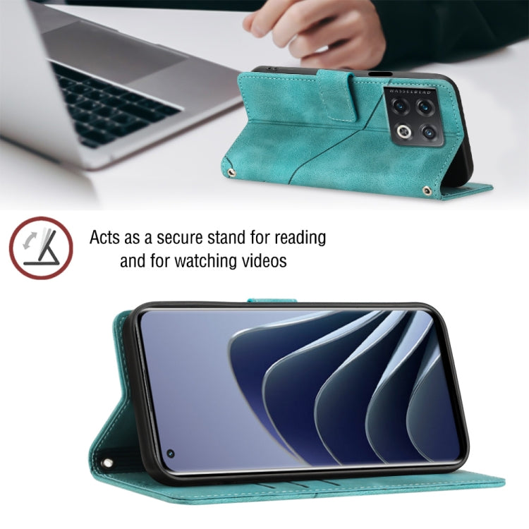 For OnePlus 10 Pro 5G Skin-feel Embossed Leather Phone Case