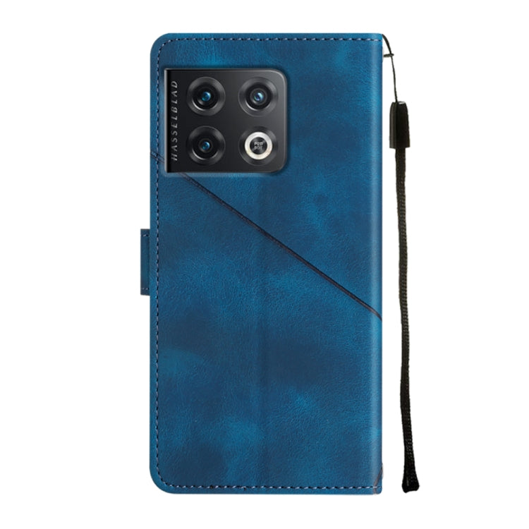 For OnePlus 10 Pro 5G Skin-feel Embossed Leather Phone Case