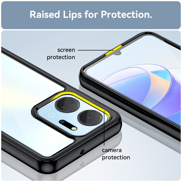 For Honor Play 40 Plus Colorful Series Acrylic + TPU Phone Case