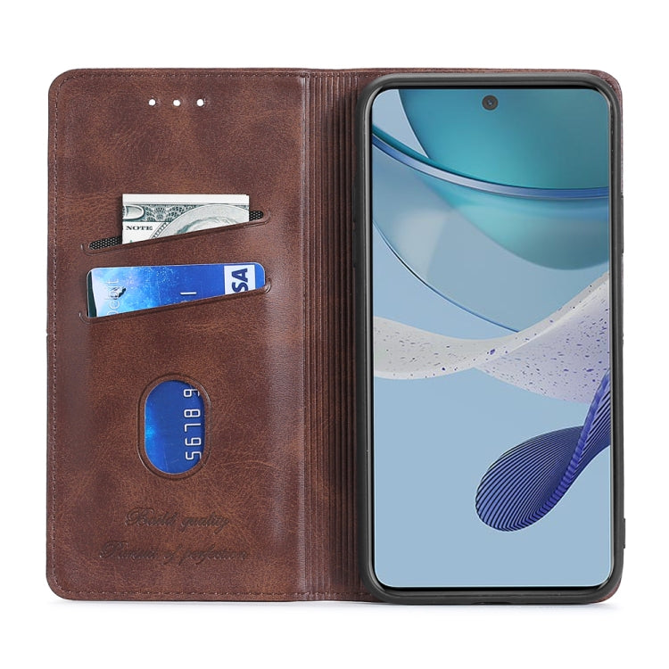 For OPPO Reno8 T 5G/A1 Pro 5G Cow Texture Magnetic Horizontal Flip Leather Phone Case