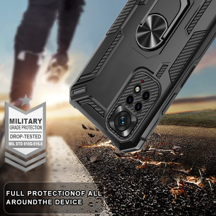 For Redmi Note 11 4G Global / Note 11s 4G Warship Armor 2 in 1 Shockproof Phone Case
